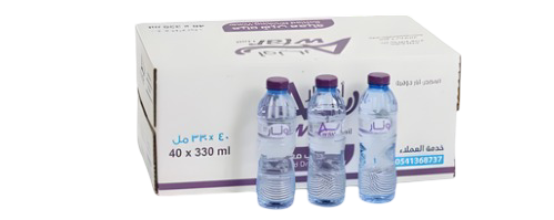 مياه اكوارا 330 مل 40 عبوة
